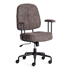 Компьютерное кресло City low ткань тёмно-серая