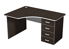 Станция рабочая левая с тумбой ПСРт3.14 Л