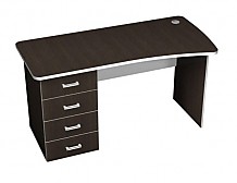 Стол эргономичный с тумбой (правый) ПСтЭ2.14Пр