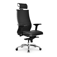 Эргономичное кресло руководителя Samurai KL-3.05 экокожа