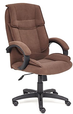 Кресло офисное для руководителя Oreon экокожа, ткань