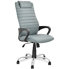 Компьютерное кресло Элегант L8 экокожа серая, чёрная, бежевая