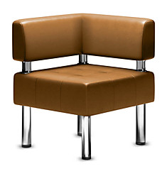 Секция угловая одноместная Берк У90