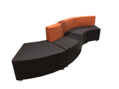 Диван модульный Вейсс (Волна) комплект