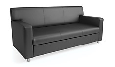 Мягкая мебель Стендаль диван офисный трёхместный, диван офисный двухместный, кресло