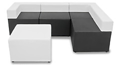 Офисный диван Цицерон состоит из 3 модулей