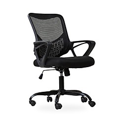 Компьютерное кресло 153K сетчатая ткань чёрная