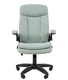 Компьютерное кресло Chairman 533 home велюр свето-зелёный, серый, светло-серый, лиловый, тёмно-бежевый